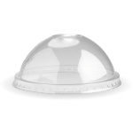 430-950ml (12-32oz) Paper BioBowl -PET Clear Dome Lid (1000/Carton)