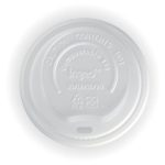 8(90mm) 12, 16 & 20oz BioCup PLA Large Lid