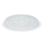 12, 16 & 22oz PLA Large Flat Lid With X-slot (2000/Carton)