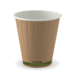 8oz/ 295ml (90mm) Double Wall Kraft BioCup (1000/Carton)