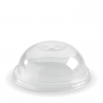 PLA Dome Cup Lid Fits with X-slot 60, 150, 200 & 280ml (1000/Carton)