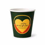Recyclable Single Wall 8oz (240ml) Custom Printed Paper Cups (Min. 500/Carton)